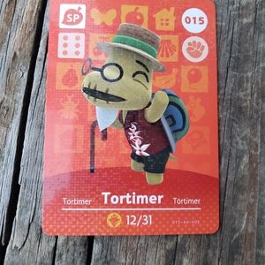 Tortimer Animal Crossing Amiibo Card #015
